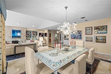 A truly exceptional offering within a secure gated enclave on Harbour Ridge Yacht and Country Club in Florida - for sale on GolfHomes.com, golf home, golf lot