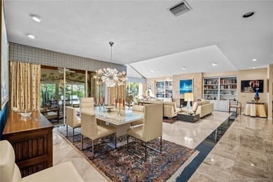 A truly exceptional offering within a secure gated enclave on Harbour Ridge Yacht and Country Club in Florida - for sale on GolfHomes.com, golf home, golf lot