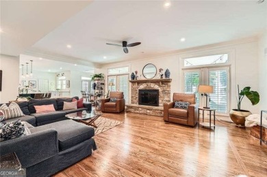 Set on a beautifully manicured 3/4-acre lot in East Cobb's on Atlanta Country Club in Georgia - for sale on GolfHomes.com, golf home, golf lot