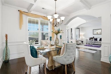 Welcome home to this lovely brick front detached home situated on Durham Lakes Country Club in Georgia - for sale on GolfHomes.com, golf home, golf lot