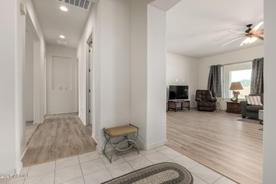 Fabulous VALUE, LOW PRICE/SqFt, ON THE MARKET!! This 2022, LIKE on Poston Butte Golf Club in Arizona - for sale on GolfHomes.com, golf home, golf lot