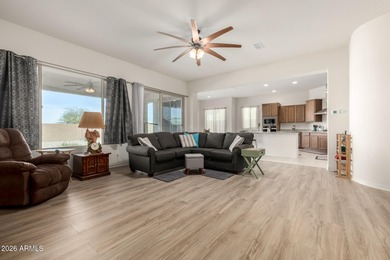 Fabulous VALUE, LOW PRICE/SqFt, ON THE MARKET!! This 2022, LIKE on Poston Butte Golf Club in Arizona - for sale on GolfHomes.com, golf home, golf lot