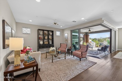 Wake up to breathtaking mountain and Four Peaks views from this on Vista Verde Golf Course in Arizona - for sale on GolfHomes.com, golf home, golf lot