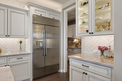 Wake up to breathtaking mountain and Four Peaks views from this on Vista Verde Golf Course in Arizona - for sale on GolfHomes.com, golf home, golf lot