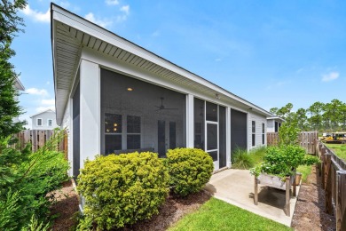 This exceptional like new single-story home showcases on Origins Golf Club in Florida - for sale on GolfHomes.com, golf home, golf lot