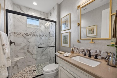 Wake up to breathtaking mountain and Four Peaks views from this on Vista Verde Golf Course in Arizona - for sale on GolfHomes.com, golf home, golf lot