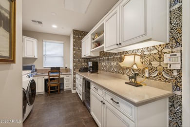 Wake up to breathtaking mountain and Four Peaks views from this on Vista Verde Golf Course in Arizona - for sale on GolfHomes.com, golf home, golf lot