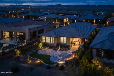 Wake up to breathtaking mountain and Four Peaks views from this on Vista Verde Golf Course in Arizona - for sale on GolfHomes.com, golf home, golf lot