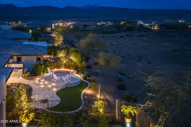 Wake up to breathtaking mountain and Four Peaks views from this on Vista Verde Golf Course in Arizona - for sale on GolfHomes.com, golf home, golf lot