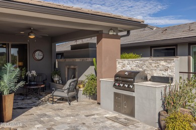 Wake up to breathtaking mountain and Four Peaks views from this on Vista Verde Golf Course in Arizona - for sale on GolfHomes.com, golf home, golf lot