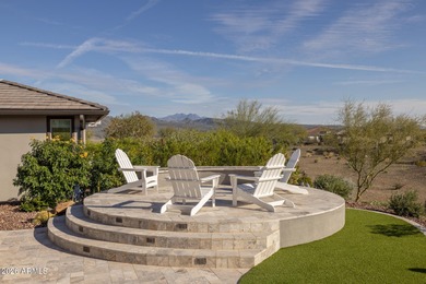 Wake up to breathtaking mountain and Four Peaks views from this on Vista Verde Golf Course in Arizona - for sale on GolfHomes.com, golf home, golf lot