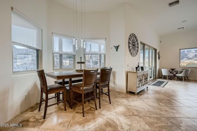 Spectacular SUPERSTITION MOUNTAIN VIEWS from this hillside on Gold Canyon Golf Resort - Sidewinder in Arizona - for sale on GolfHomes.com, golf home, golf lot