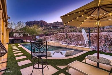 Spectacular SUPERSTITION MOUNTAIN VIEWS from this hillside on Gold Canyon Golf Resort - Sidewinder in Arizona - for sale on GolfHomes.com, golf home, golf lot
