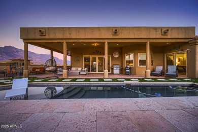 Spectacular SUPERSTITION MOUNTAIN VIEWS from this hillside on Gold Canyon Golf Resort - Sidewinder in Arizona - for sale on GolfHomes.com, golf home, golf lot