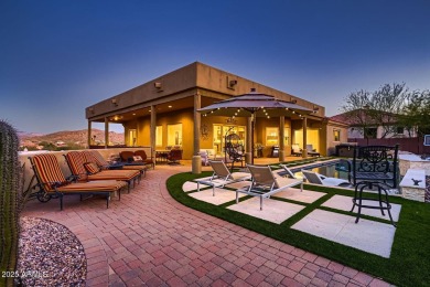Spectacular SUPERSTITION MOUNTAIN VIEWS from this hillside on Gold Canyon Golf Resort - Sidewinder in Arizona - for sale on GolfHomes.com, golf home, golf lot