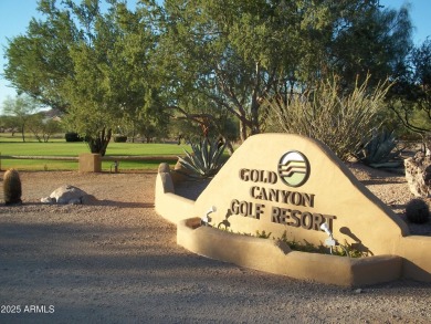 Spectacular SUPERSTITION MOUNTAIN VIEWS from this hillside on Gold Canyon Golf Resort - Sidewinder in Arizona - for sale on GolfHomes.com, golf home, golf lot