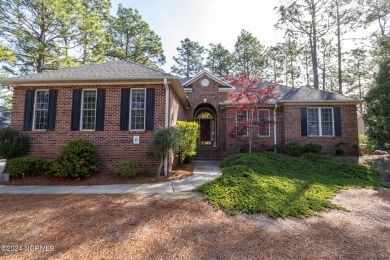 Enjoy life on the green in this lovely brick golf front home on Pinehurst  No. 6 Golf Course in North Carolina - for sale on GolfHomes.com, golf home, golf lot