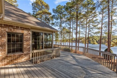 Architecturally designed waterfront home on a quiet, beautiful on Deercroft Golf and Country Club in North Carolina - for sale on GolfHomes.com, golf home, golf lot