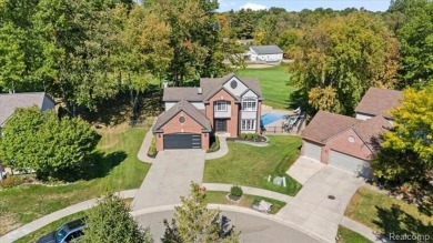 **OPEN SUNDAY 9-21-25 11am-2pm** WOW -- With 170 Feet of Golf on Beacon Hill Golf Club in Michigan - for sale on GolfHomes.com, golf home, golf lot