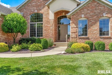 SOLD AT PRINT.   Living large in one of Springfield's most on Panther Creek Country Club in Illinois - for sale on GolfHomes.com, golf home, golf lot