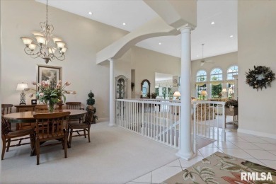 SOLD AT PRINT.   Living large in one of Springfield's most on Panther Creek Country Club in Illinois - for sale on GolfHomes.com, golf home, golf lot