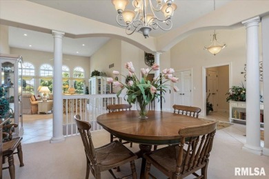 SOLD AT PRINT.   Living large in one of Springfield's most on Panther Creek Country Club in Illinois - for sale on GolfHomes.com, golf home, golf lot