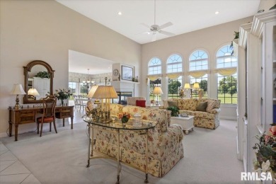 SOLD AT PRINT.   Living large in one of Springfield's most on Panther Creek Country Club in Illinois - for sale on GolfHomes.com, golf home, golf lot