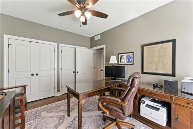 Step into luxury with this stunning reverse 1 1/2 -story home on Prairie Highlands Golf Course in Kansas - for sale on GolfHomes.com, golf home, golf lot