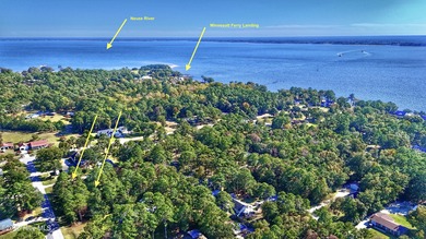 Beautiful wooded lot located near the Neuse River & Minnesott on Minnesott Golf and Country Club in North Carolina - for sale on GolfHomes.com, golf home, golf lot