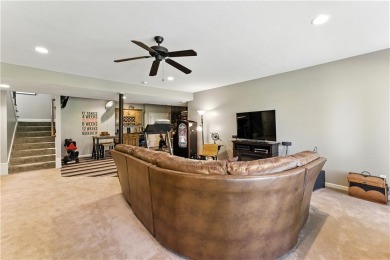 Step into luxury with this stunning reverse 1 1/2 -story home on Prairie Highlands Golf Course in Kansas - for sale on GolfHomes.com, golf home, golf lot