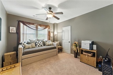 Step into luxury with this stunning reverse 1 1/2 -story home on Prairie Highlands Golf Course in Kansas - for sale on GolfHomes.com, golf home, golf lot