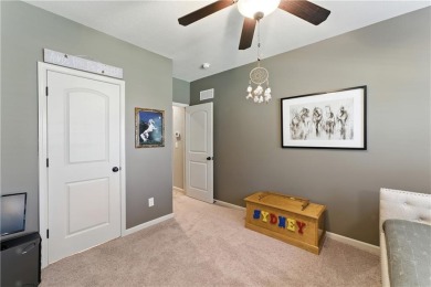 Step into luxury with this stunning reverse 1 1/2 -story home on Prairie Highlands Golf Course in Kansas - for sale on GolfHomes.com, golf home, golf lot