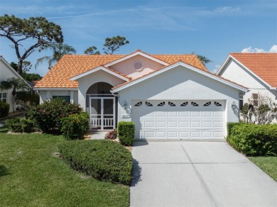 TRANQUILITY MEETS ELEGANCE WITH PICTURESQUE WATER VIEWS! Welcome on Venice East Golf Club in Florida - for sale on GolfHomes.com, golf home, golf lot