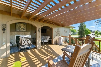 Step into luxury with this stunning reverse 1 1/2 -story home on Prairie Highlands Golf Course in Kansas - for sale on GolfHomes.com, golf home, golf lot