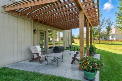 Step into luxury with this stunning reverse 1 1/2 -story home on Prairie Highlands Golf Course in Kansas - for sale on GolfHomes.com, golf home, golf lot