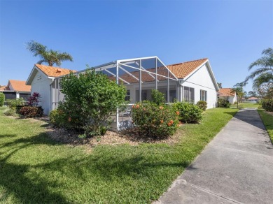 TRANQUILITY MEETS ELEGANCE WITH PICTURESQUE WATER VIEWS! Welcome on Venice East Golf Club in Florida - for sale on GolfHomes.com, golf home, golf lot