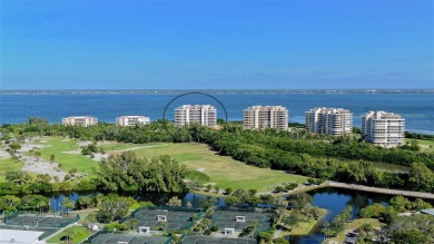 This rarely available 5th-floor Cayman residence in Grand Bay I on Longboat Key Golf Club Resort in Florida - for sale on GolfHomes.com, golf home, golf lot