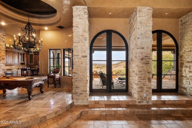 Step back in time in this storybook European-influenced Tuscan on FireRock Country Club in Arizona - for sale on GolfHomes.com, golf home, golf lot