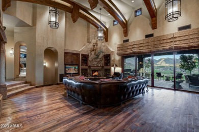 This one-of-a-kind mountainside Villa is located on an acre+ on Verrado Golf Club  in Arizona - for sale on GolfHomes.com, golf home, golf lot