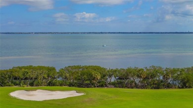 This rarely available 5th-floor Cayman residence in Grand Bay I on Longboat Key Golf Club Resort in Florida - for sale on GolfHomes.com, golf home, golf lot