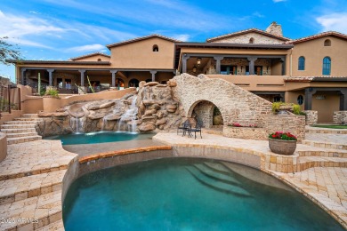 Step back in time in this storybook European-influenced Tuscan on FireRock Country Club in Arizona - for sale on GolfHomes.com, golf home, golf lot