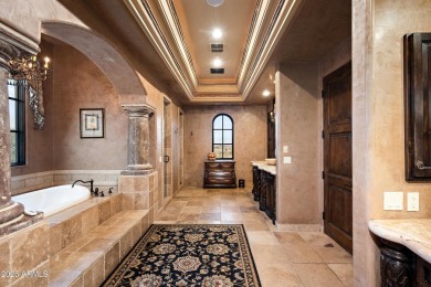 Step back in time in this storybook European-influenced Tuscan on FireRock Country Club in Arizona - for sale on GolfHomes.com, golf home, golf lot