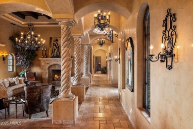 Step back in time in this storybook European-influenced Tuscan on FireRock Country Club in Arizona - for sale on GolfHomes.com, golf home, golf lot