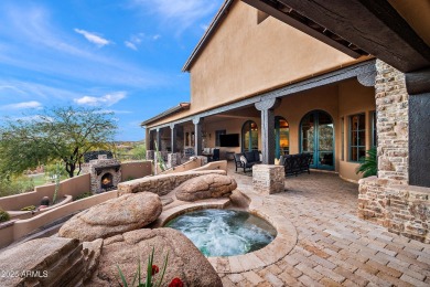 Step back in time in this storybook European-influenced Tuscan on FireRock Country Club in Arizona - for sale on GolfHomes.com, golf home, golf lot