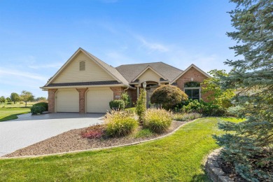 Beautiful Villa in Bridgewater addition. This home backs up to on Bridgewater Golf Club in Indiana - for sale on GolfHomes.com, golf home, golf lot