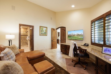 High-end, custom features abound in this re-imagined Tamarisk on  in California - for sale on GolfHomes.com, golf home, golf lot