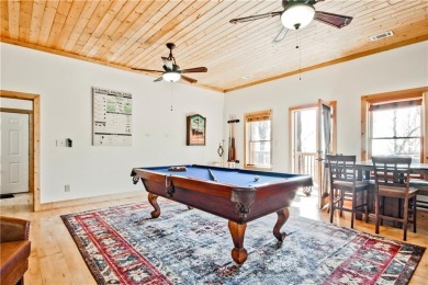 This beautiful, meticulously maintained log home sits on .95 on Bent Tree Golf Course in Georgia - for sale on GolfHomes.com, golf home, golf lot