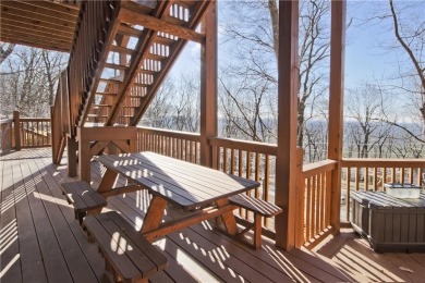 This beautiful, meticulously maintained log home sits on .95 on Bent Tree Golf Course in Georgia - for sale on GolfHomes.com, golf home, golf lot