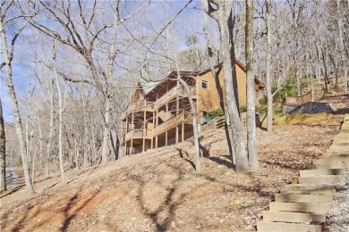 This beautiful, meticulously maintained log home sits on .95 on Bent Tree Golf Course in Georgia - for sale on GolfHomes.com, golf home, golf lot