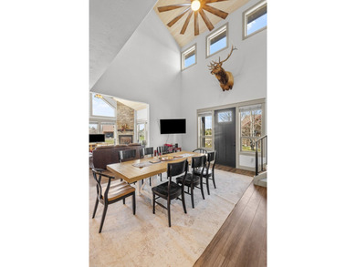 This 3,260 sq ft 4-bedroom, 2.5-bathroom home with a bonus room on McCall Municipal Golf Course in Idaho - for sale on GolfHomes.com, golf home, golf lot